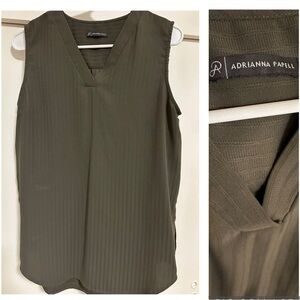 Adrianna Papell V-neck blouse